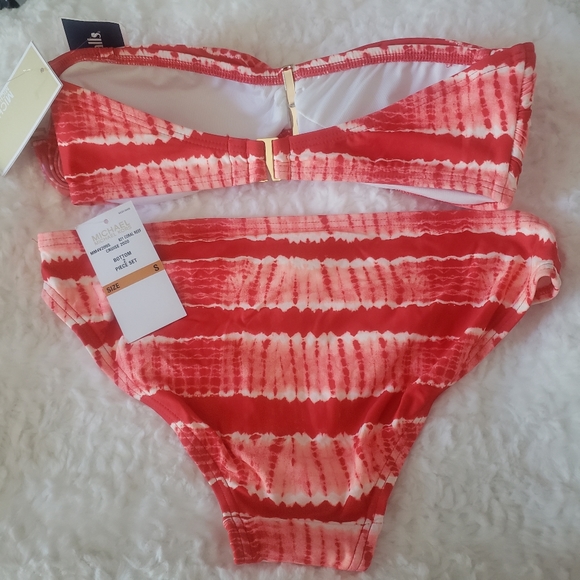 Michael Kors Coral Reef 2 Piece Bikini Bathing Suit Set. - Picture 11 of 13